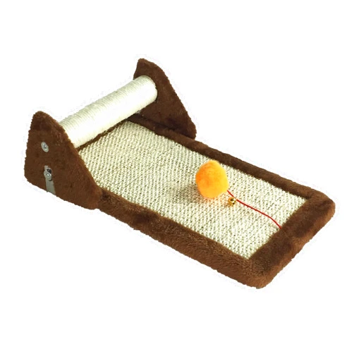 DPZTSYD Cat Wheel Exerciser Pet Cat Treadmill, Pet Supplies, Cat Toys, Treadmill, Cat Climbing Frame, Cat Tree, Sisal Cat Scratching Post Daily Exercise for Cats(Coffee)