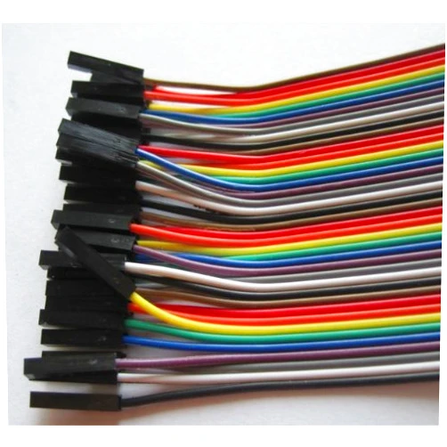Sunigo Compatible/Replacement for Dupont Cable 200mm Male to Female 40p/Set