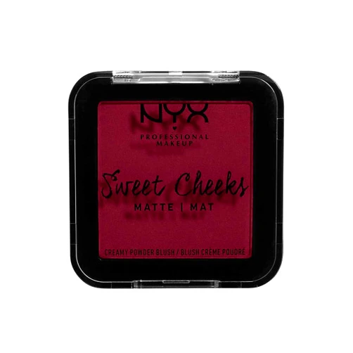 NYX PROFESSIONAL MAKEUP Sweet Cheeks Matte Blush, Red Riot