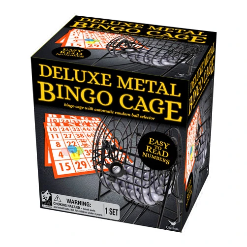 Spin Master Games Deluxe Metal Bingo Cage Set for Adults, Families and Kids Ages 6 and up, by Spin Master