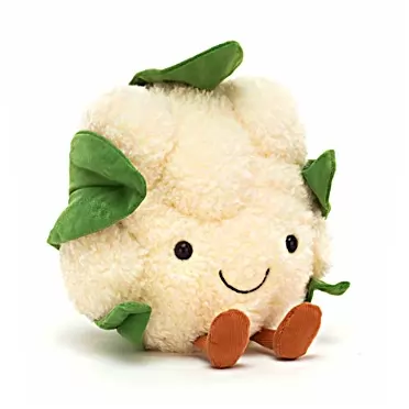 Jellycat Amuseable Cauliflower Food Plush