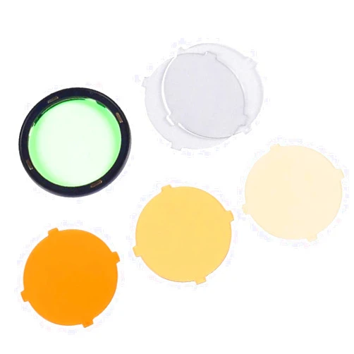 Godox AK-R16 Color Filter Plate Set, Compatible with Godox V1 Flash Series, V1-S, V1-C, V-1N, use with Godox H200R Round Flash Head, AD200 Pro, AD200