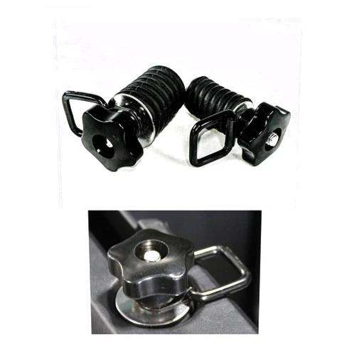 Dirtbag Brands Latch & Go/Anchor/Lock and Ride Tie Down for Polaris General/Ranger 500/570 / 700/800 / 900/1000 (All Years and Models) - D-Ring- Includes 2 Tie Downs