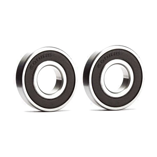 Donepart 6001-2RS Ball Bearing 6001 Bearing Small Bearing 12mm ID 28mm OD 8mm Width ABEC3 High Speed Double Sealed Bearings for Electric Motor, Wheels, Bike, Mower, Spinners (2 Pack)