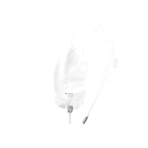 ConvaTec Conveen Security + Leg Bag with Clamp, Tubing, Non-Latex Straps, 34 fl oz, 1000 mL 21027 Qty 1