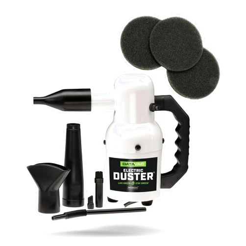 MetroVac MVC-49ED-3 1 Pack of 3 Washable Foal Filters + MetroVac DataVac Electric Duster