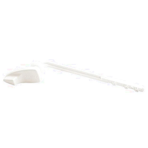 HRP Home Repair Parts HRP Toilet Tank Lever Handle for Gerber Gravity Flush - White Plastic