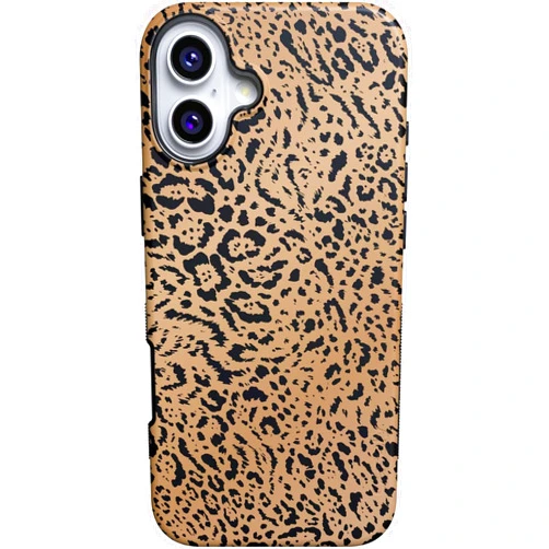 Casely iPhone 16 Case | Born to Be Wild | Jaguar Print Case | Compatible with MagSafe | Bold Protective Case Design