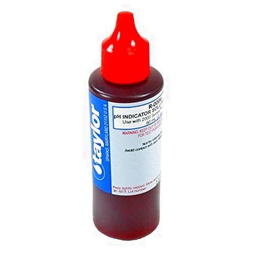 Amaebvivison Taylor Technologies R-0004-C-12 2 Oz. Replacement Reagents Ph Indicator No. 4 /RM#G4H4E54 E4R46T32525206