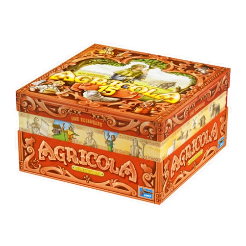 Lookout Agricola 15th Anniversary Collector's Box | Exclusive Storage Box | Conveniently Store and Organize Cards and Components from The Agricola Base Game and Expansions | Made by Lookout Games