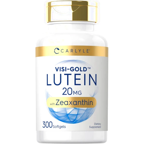 Carlyle Lutein and Zeaxanthin 20mg | 300 Softgels | Eye Health Vitamins | Non-GMO & Gluten Free Supplement