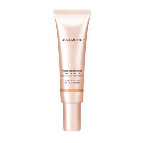 Laura Mercier Tinted Moisturizer Light Revealer Natural Skin Illuminator with SPF 25: All Day Hydration, Ultra-Sheer Coverage, Luminous & Radiant Finish, Skin Tint
