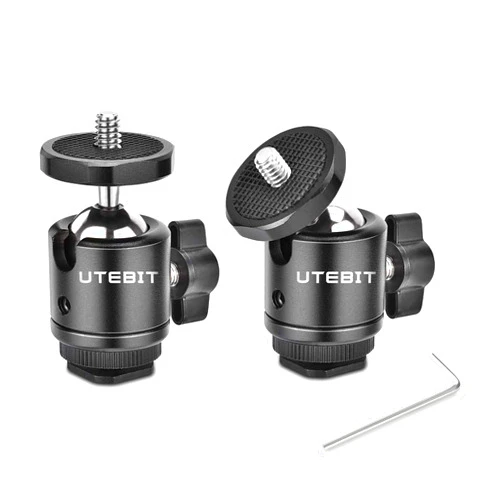 UTEBIT 2 Pack Mini Ball Head with 1/4