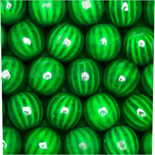 Global Gumball Gumballs for Gumball Machine Refills - Watermelon Large Gumball - 1 Inch Gum Ball for Vending Machine - Assorted Colors Chewing Gum - Bubble Gum Bulk 1.7 Lb