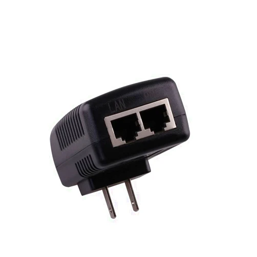 HKBTM POE Injector 48V 24V 12V Power Over Ethernet PoE+ Injector | 30W | 802.3 af/at | Plug & Play | up to 100 Meters (325 Feet) (24V 1A)