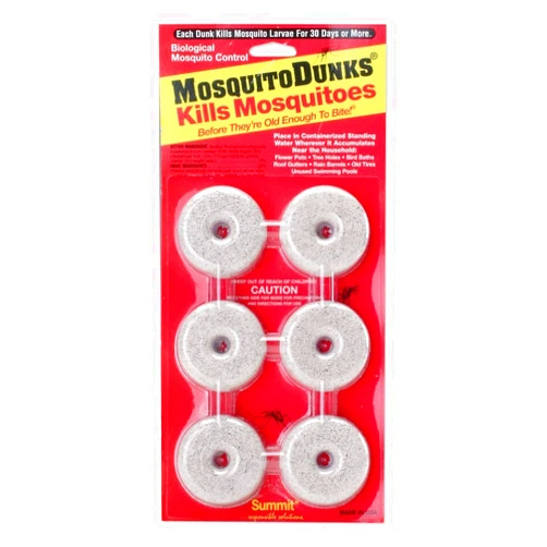 Mosquito Dunks 6's - Biological Mosquito Control