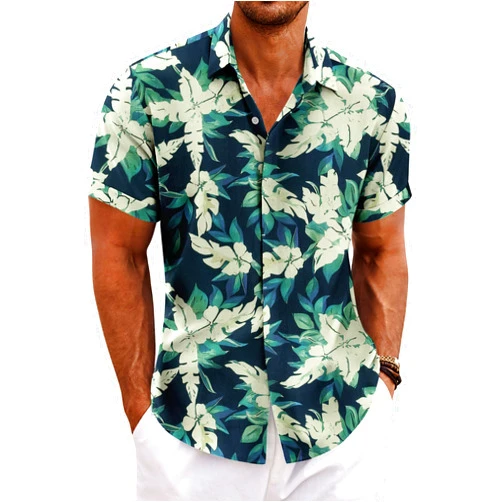 COOFANDY Men's Linen Shirts Short Sleeve Casual Shirts Button Down Shirt for Men Beach Summer Wedding Shirt