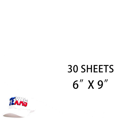 Innconee 30 Pcs Embroidery Puffy Foam 6 x 9 Inch 3mm EVA Foam Sheets for 3D Embroidery Crafts and Arts, Hand Sewing, DIY Projects, Cosplay Costumes, Quilting, Hats, Pillows, Bags(White)