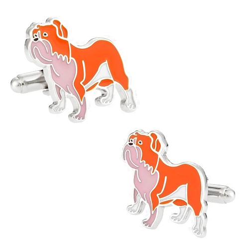 Cuff-Daddy Bulldog Cufflinks with Presentation Box