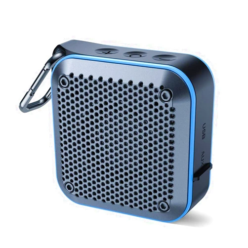 AUDIIOO Portable Waterproof Bluetooth Speaker with FM Radio, IPX7 Waterproof Speaker Bluetooth Wireless Small Portable Speaker TWS Stereo 10H Playtime for Shower Bath Pool Boat Beach Home Party Travel 2019