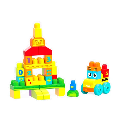 Mattel Mega Bloks Building Basics 123 Counting Bus