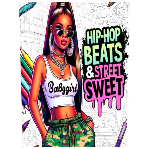 Phileacia Gail Turner-Esaw Hip Hop Beats and Street Sweet Coloring Book
