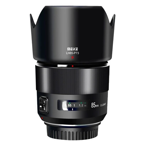 MEKE Meike 85mm F1.8 Full Frame Auto Focus Medium-Telephone Portrait Lens Compatible with Canon EOS EF Mount Digital SLR Cameras 5D Mark IV 6D Mark II Black