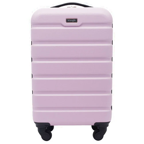 Wrangler Hardside Carry-On Spinner Luggage, Lilac, 20-Inch