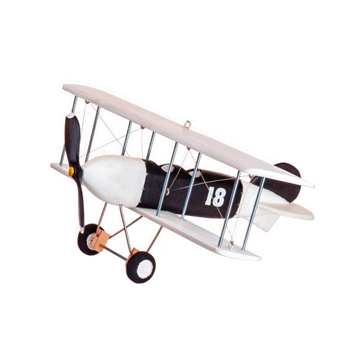 Cape fish cards & souvenirs Hanging Airplane For Children Kid Room Nursery Fly Vintage Wooden Black White Decor 8in