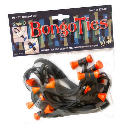BongoTies ORANGE & BLACK 