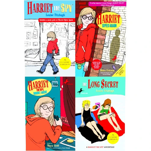 By Louise Fitzhugh (Author), Helen Ericson (Author) Harriet the Spy Series 4 Books Set (Paperback)