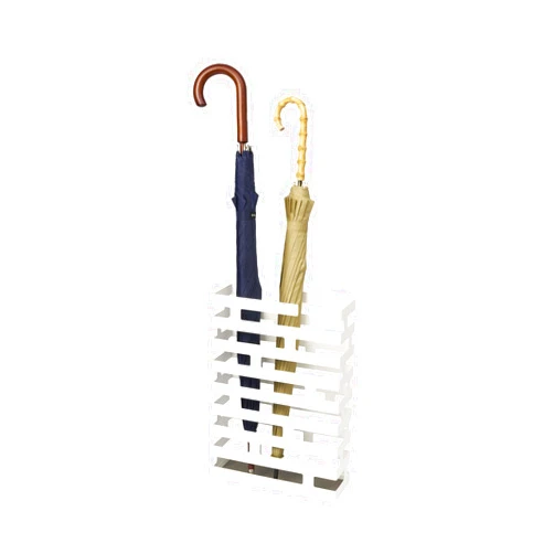 Yamazaki Home Umbrella Stand - Storage for Umbrellas & Walking Canes Steel One Size hite