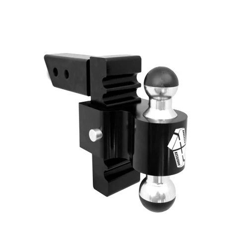 Andersen Hitches | 3456-25 | Heavy Duty Anodized Aluminum Bumper Pull Trailer Hitch | Black Anodized Rapid Hitch | 6