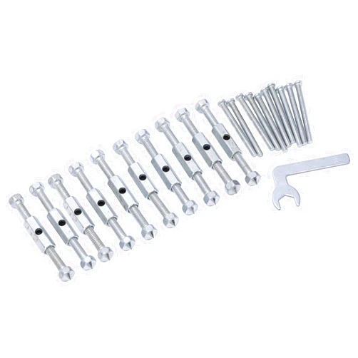 Kadimendium Junction Box Switch Box Repairer Tool Strut Bolt Wrench Wall Switch Repairer Outlet Repair Fastener Set Repair Device for 86mm x 86mm Electrical Wall Boxes(86 Metal Strut)