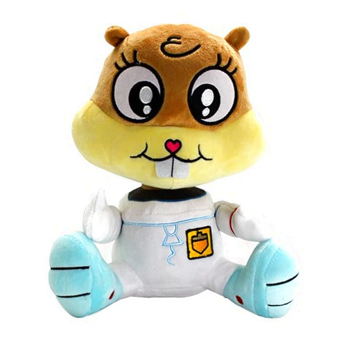 Nickelodeon Universe Spongebob Squarepants Sandy Silly Eyes Plush