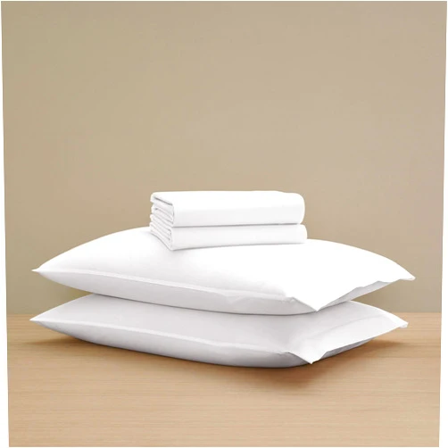H by Frette Percale Classic Sheet Set (Queen) - Luxury All-White Bedding Sheet Set/Includes Pillowcases, Top Sheet, and Fitted Sheet