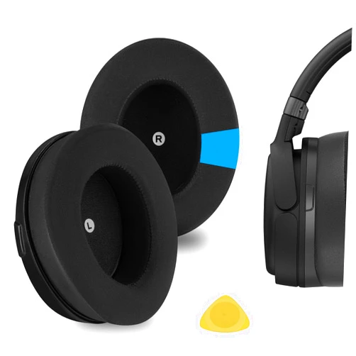 Geekria Sport Cooling-Gel Replacement Ear Pads for HyperX Cloud Orbit S Headphones Ear Cushions, Headset Earpads, Ear Cups Cover Repair Parts (Black)