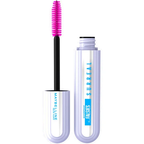 Maybelline The Falsies Surreal Extensions Waterproof Mascara, Volumizing, Lengthening Mascara Make Up, Very Black, 1 Count