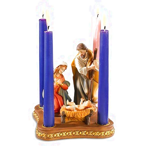 Autom Nativity Advent Wreath