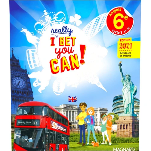 French Edition by Frédérique Denoix-Smart (Author), Frédéric André (Author), Guillaume Ogier (Author), Anne Doublet (Author), Michelle Jaillet (Co-editor) & 1 more I Really Bet You Can! Anglais 6e (2021) - Manuel élève