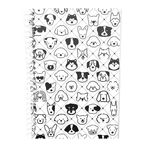 KPOONI Reusable Sticker Book Collecting Album Sticker Storage Book for Adults 37 Sheets Release Paper Sticker Collection Book A5 Size Cute Dog Theme Sticker Keeper Holder Saver (Dog-2)
