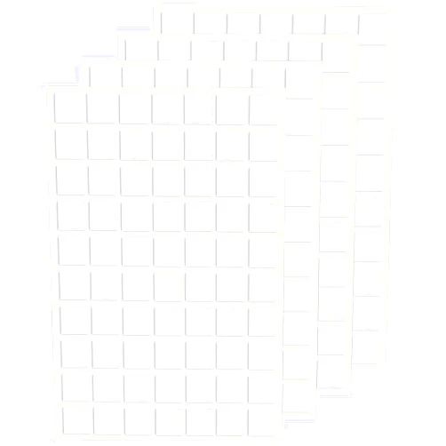 JANYUN 280 Pcs Double Sided Sticky Dots Removable Square Putty Clear Double Sided Tape for Crafts No Trace Sticky Tack Adhesive Tape (Square 10 mm)