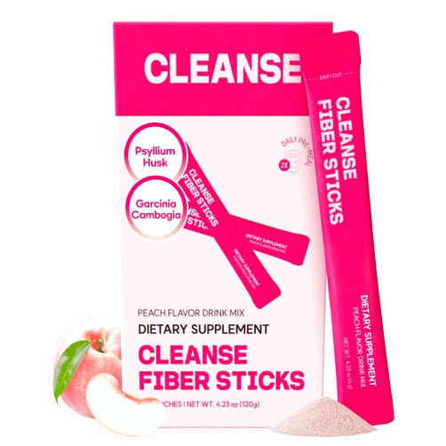 Dr.blet DOCTORBLET dr.blet Soluble Fiber GLP-1 Friendly 20 Packets on the go to Support Weight Management & Gut Health, Peach Flavor, Korean Beauty with Psyllium Husk Powder Drink Supplement