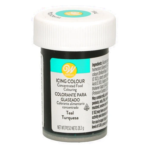 Wilton Icing Colour Edible Concentrated Cake Cupcake Food Colouring Gel - Teal