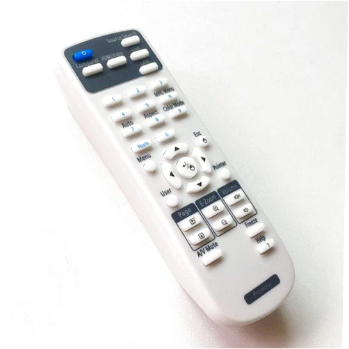 Uehba Replacement Projector Remote Control for Epson 1648806 EX3200 EX3240 EX5240 EX5250 EX7240 EX9200 VS240 VS340 VS345 PowerLite 1224 1264 1284 Home Cinema 1040 640 740HD S31 U32 W04 W32 Controller