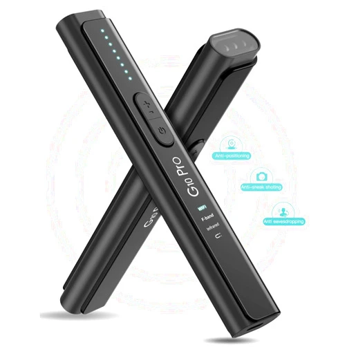 JEPWCO G10 Pro Camera Detectors, Professional Anti Spy Detector, RF Signal/Magnetic/Bug Detector for GPS Tracker Listening Device, Portable for Car,Office,Travel