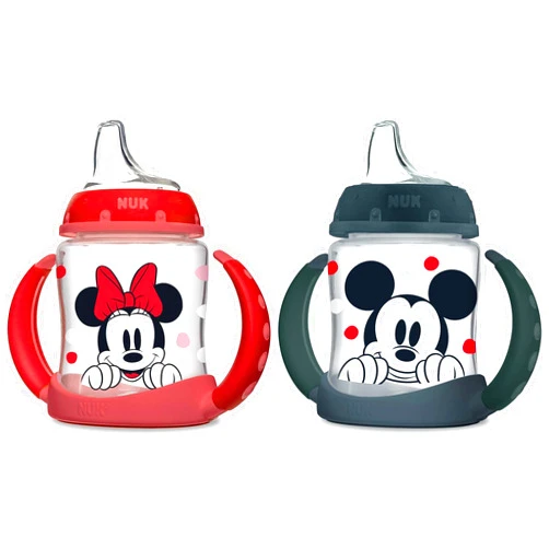 NUK Learner Cup, 5oz, 2-Pack, Disney Mickey and Minnie