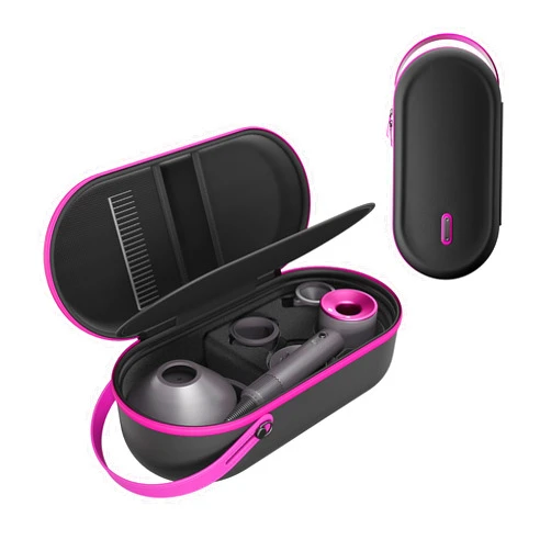 STARWARE Case for Dyson Hair Dryer, Hard Case Compatible with Dyson Supersonic, Shark Flex Style, Travel Case for Blow Dryer, Storage Bag with Heat Resistant Mat & Suitcase Strap, Gifts for Mother Day
