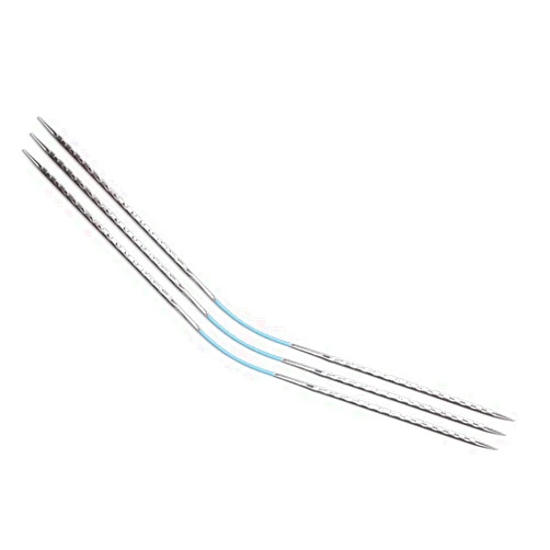 addi Flexiflips2 [Squared] Long Flexible Double-Point Knitting Needles, Set of 3 (US 8 (5mm))