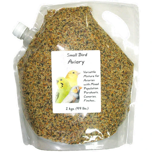 Penn Seed Small Bird Aviary, 2 kg (4.4 lbs) Pour Spout Bag